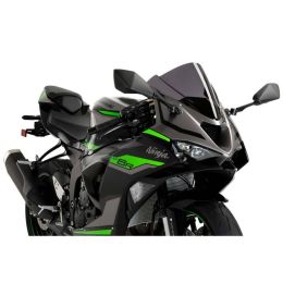 Écran de protection PUIG Z-Racing Fumé Sombre pour Kawasaki ZX-6R Ninja