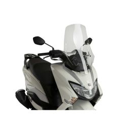 PUIG V-Tech Touring Transparent Windscreen for Suzuki Burgman EX Street