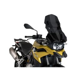 PUIG adjustable dark smoke windscreen ABE approved for BMW