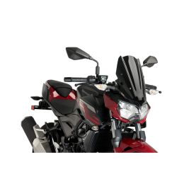 PUIG Naked Sport Fairing Black ABE Approved for Kawasaki Z400