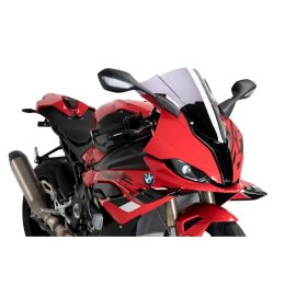 PUIG z-racing Windschutzscheibe leicht rauchig 445x425mm für BMW