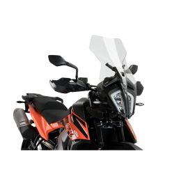 PUIG Touring-Windschutzscheibe Transparent 525x385mm für KTM