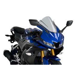Pare-brise PUIG z-racing fumé clair pour Yamaha yzf-r125