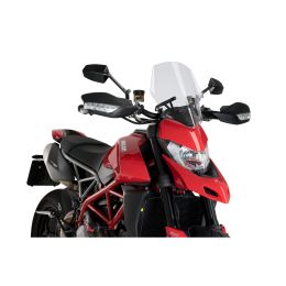 Cupolino PUIG naked sport trasparente omologato ABE per Ducati hypermotard /sp