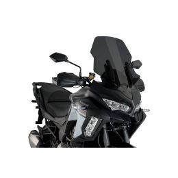 Carénage PUIG touring fumée foncée homologué ABE pour Kawasaki
