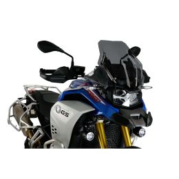 PUIG dark smoke touring windscreen ABE approved for BMW