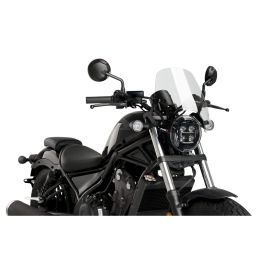 Cupolino PUIG naked sport trasparente omologato ABE per Honda