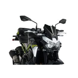 Cupolino PUIG naked sport nero omologato ABE per Kawasaki