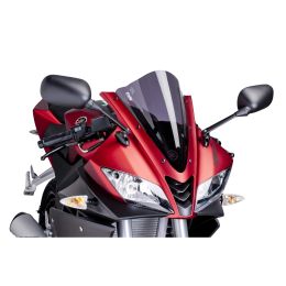 PUIG Racing Dark Smoke Windscreen for Yamaha YZF-R125