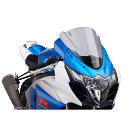 PUIG Z-Racing Pare-brise Fumé Léger pour Suzuki GSX-R