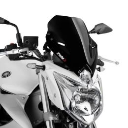 PUIG Écran de protection Naked Sport Noir pour Yamaha XJ6