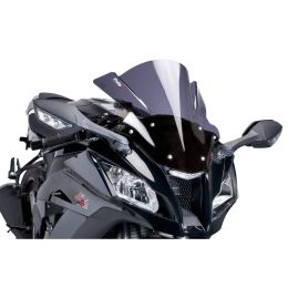 Pare-brise fumé foncé PUIG Z-Racing pour Kawasaki ZX-10R