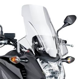 Cupolino PUIG touring trasparente 480x420mm per Honda