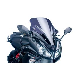 PUIG Dunkelrauch Touring Windschild für Kawasaki ER-6F