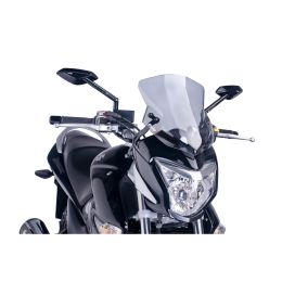 Pare-brise PUIG Smoke Clear Naked Sport pour Suzuki Inazuma