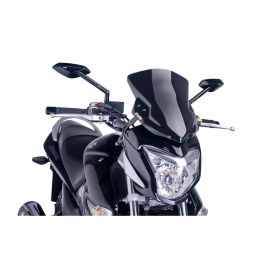 Pare-brise sport noir nu PUIG homologué ABE pour Suzuki Inazuma