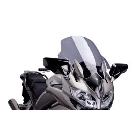 PUIG Touring Windscreen Dark Smoke 560x570mm for Yamaha