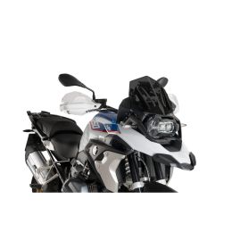 PUIG sport dark smoke windscreen 320x340mm ABE approved for BMW