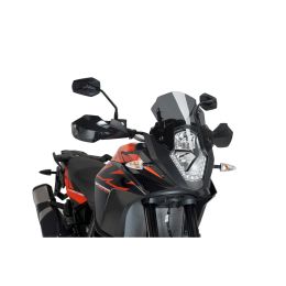 PUIG Dark Smoke Sport Windscreen 315x310mm ABE approved for KTM