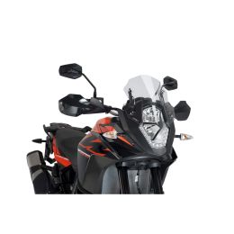 PUIG transparent sport windscreen 315x310mm ABE approved for Ktm