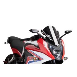 Cupolino PUIG z-racing nero 355x310mm per Honda cbr f