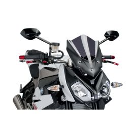 Cupolino PUIG naked sport fumè scuro omologato ABE per Bmw r s 1000