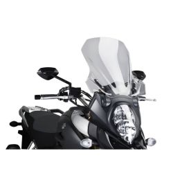 Cupolino PUIG touring trasparente 460x435mm per Suzuki
