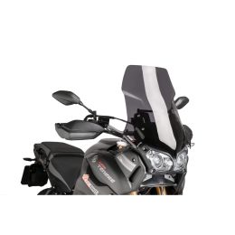 Pare-brise fumé noir PUIG 600x465mm pour Yamaha