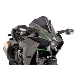 PUIG z-racing dunkel getöntes Windschild für Kawasaki H2 Ninja
