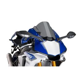 PUIG Z-Racing Dark Smoke Windscreen 335x290mm for Yamaha