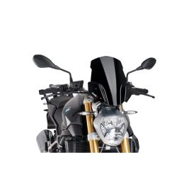Pare-brise de sport nu noir PUIG homologué ABE pour BMW R R 1200