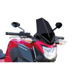 Cupolino PUIG naked sport fumè scuro per Honda cb f