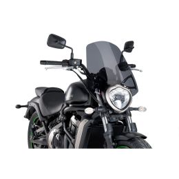 PUIG Naked Touring Dark Smoke Windscreen for Kawasaki