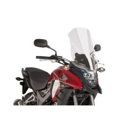 Pare-brise PUIG Touring transparent 520x310mm pour Honda