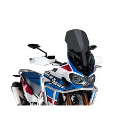 Cupolino PUIG touring fumè scuro 590x355mm per Honda