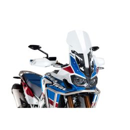 Pare-brise PUIG Touring Transparent 590x355mm pour Honda