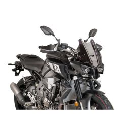 Cupolino PUIG touring fumè scuro 360x320mm per Yamaha
