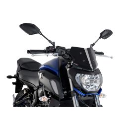 PUIG carénage de sport nu noir homologué ABE pour Yamaha mt-07
