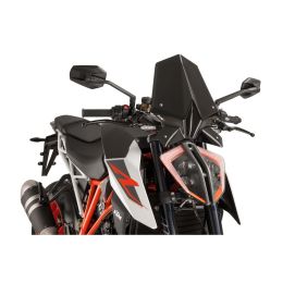 PUIG Naked Sport Windshield Black for KTM R Super Duke