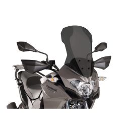 Cupolino PUIG touring fumè scuro omologato ABE per Kawasaki