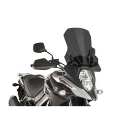 Pare-brise fumé foncé PUIG touring 440x445mm pour Suzuki