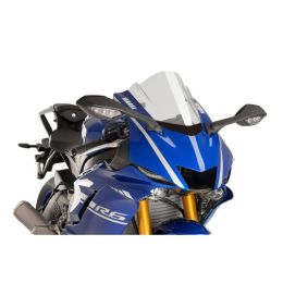 Pare-brise PUIG Z-Racing transparent approuvé ABE pour Yamaha
