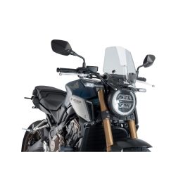 Cupolino PUIG naked sport trasparente omologato ABE per Honda