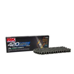 RK MRU Open Chain 128 Links 420 Gray with Closure Clip