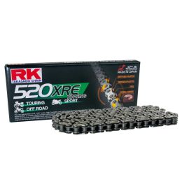 RK Open Transmission Chain Gray XRE 126 Links 520 Rivet Closure