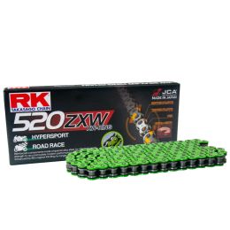 Catena trasmissione RK XW-Ring GN520ZXW/112 giunto a rivetto