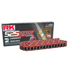 Catena trasmissione RK XW-Ring 525 ZXW/116 rosso giunto a rivetto