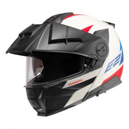 Modular helmet SCHUBERTH E2 Defender White Black Blue