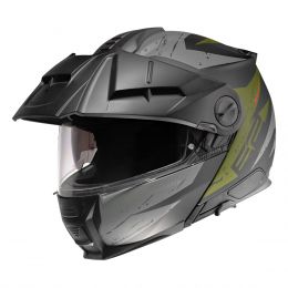 Modular helmet SCHUBERTH E2 Explorer Gray Black Green