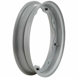 SCOOTOPIA Felge 2.10x10 Silber Stahl PCD 4/224mm Loch 200mm